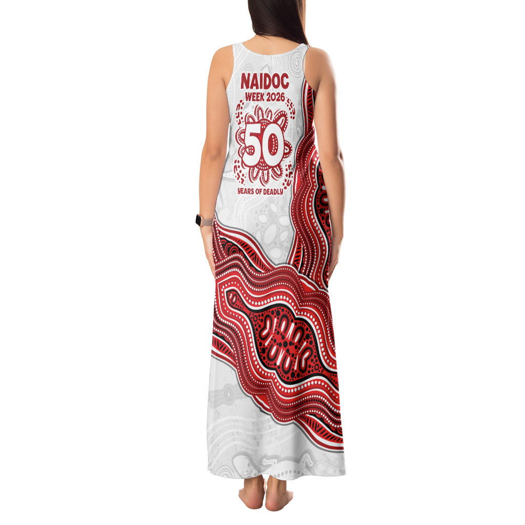 St. George Illawarra Dragons NAIDOC Week 2026 Tank Maxi Dress First Nations of Australia Aboriginal Mascot Rugby