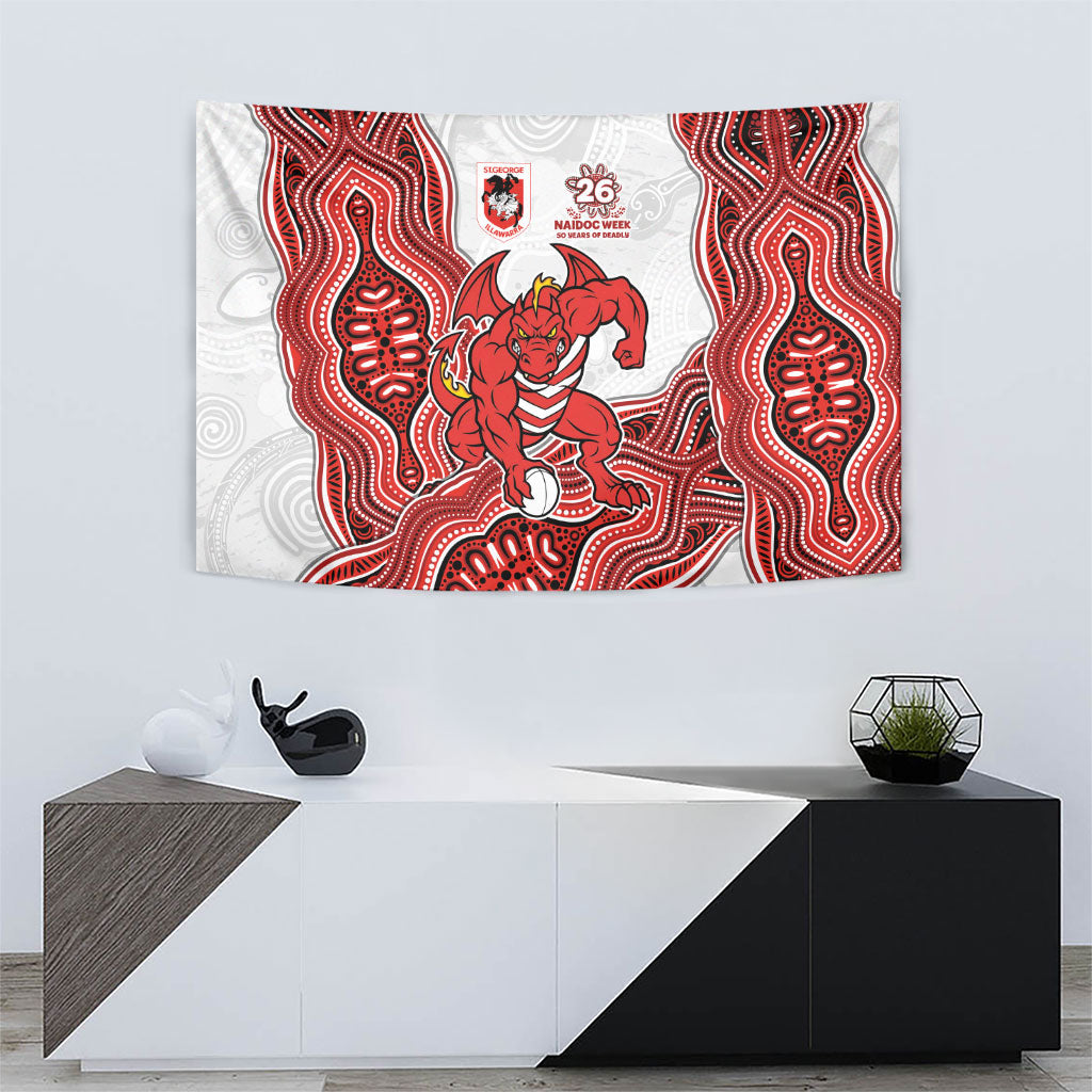 St. George Illawarra Dragons NAIDOC Week 2026 Tapestry First Nations of Australia Aboriginal Mascot Rugby