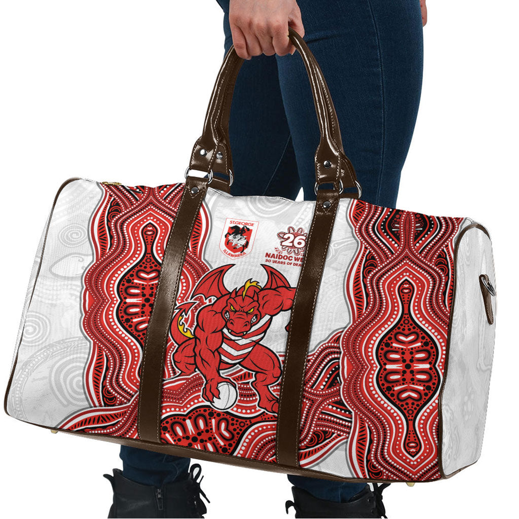 St. George Illawarra Dragons NAIDOC Week 2026 Travel Bag First Nations of Australia Aboriginal Mascot Rugby