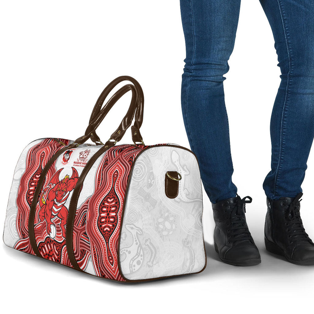 St. George Illawarra Dragons NAIDOC Week 2026 Travel Bag First Nations of Australia Aboriginal Mascot Rugby