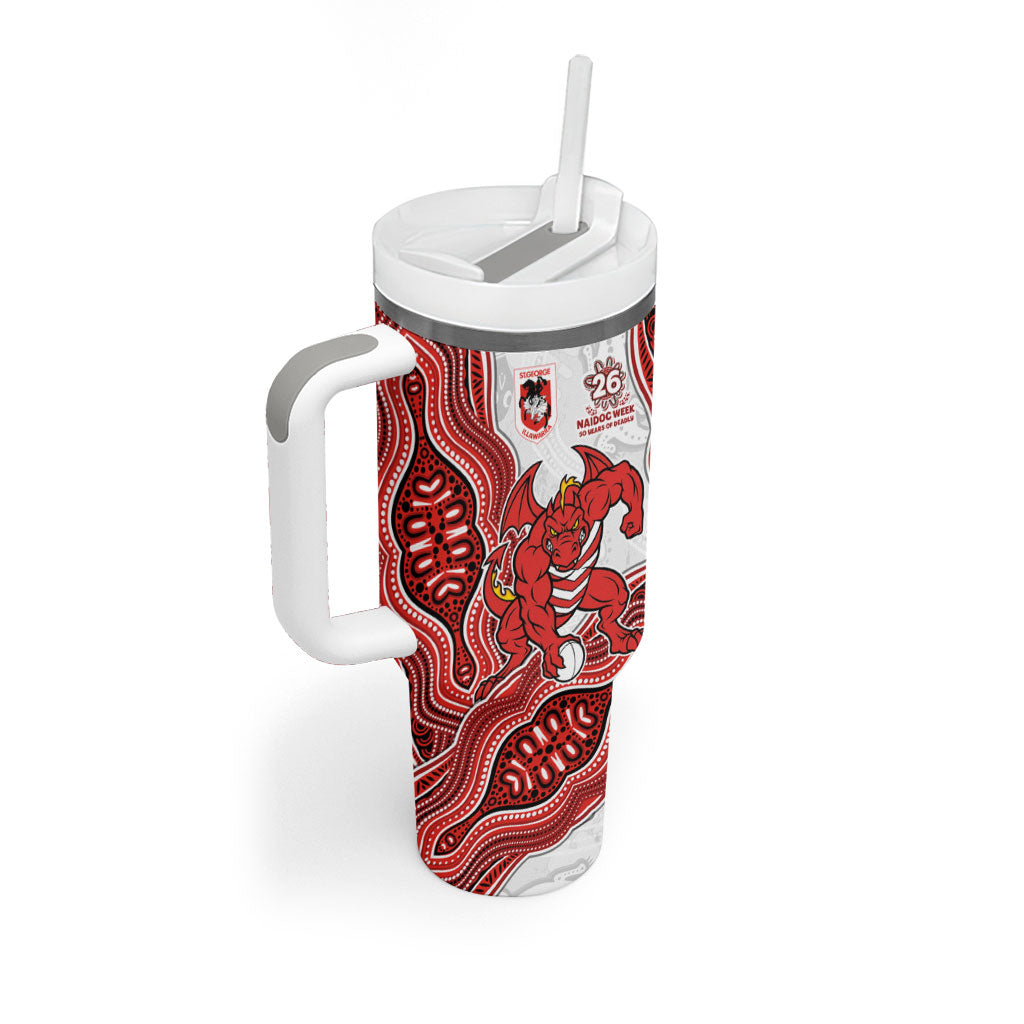 St. George Illawarra Dragons NAIDOC Week 2026 Tumbler With Handle First Nations of Australia Aboriginal Mascot Rugby