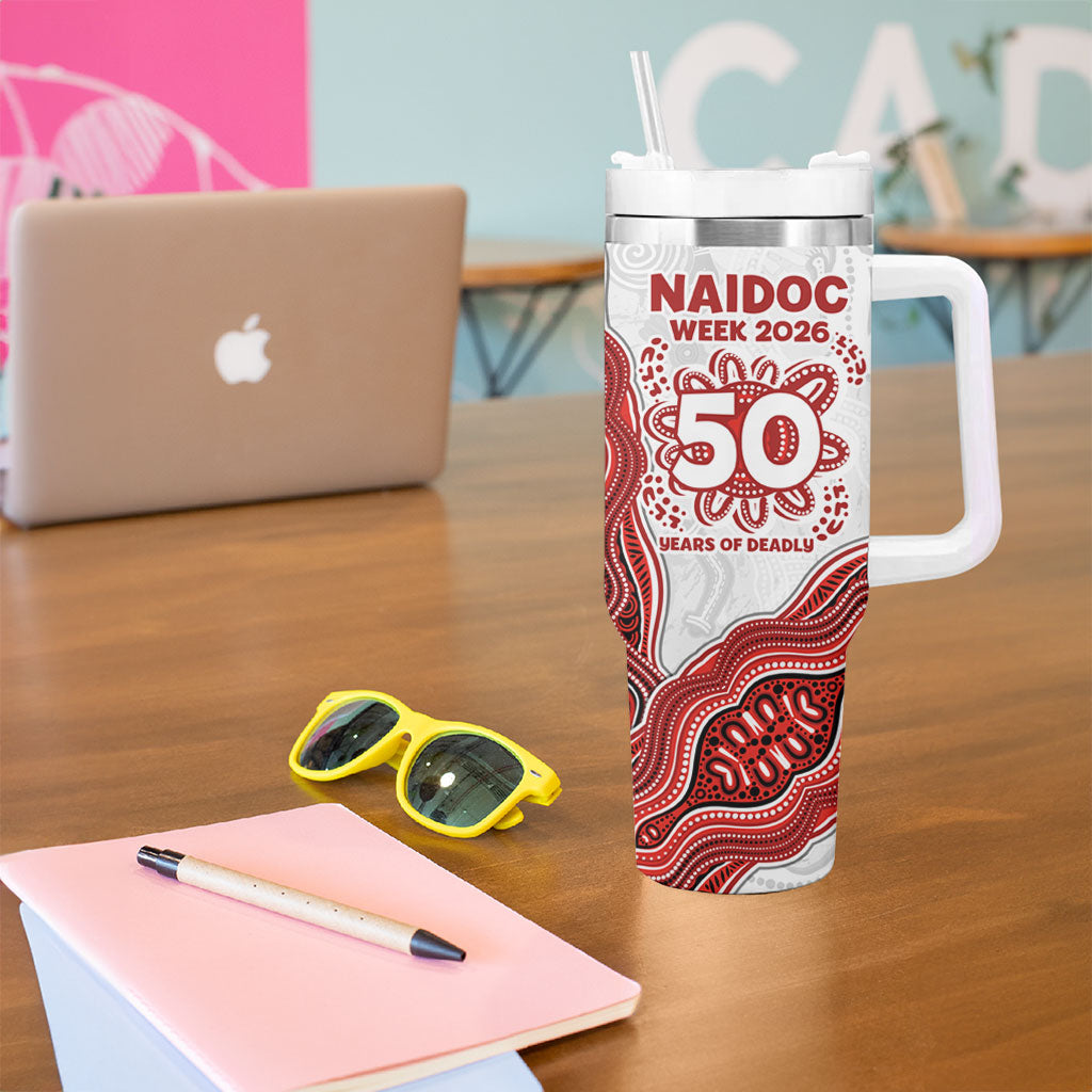 St. George Illawarra Dragons NAIDOC Week 2026 Tumbler With Handle First Nations of Australia Aboriginal Mascot Rugby