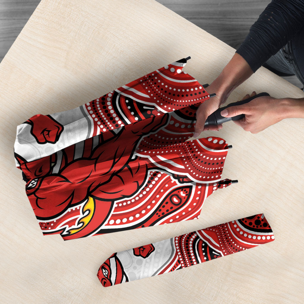 St. George Illawarra Dragons NAIDOC Week 2026 Umbrella First Nations of Australia Aboriginal Mascot Rugby