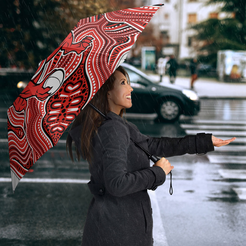 St. George Illawarra Dragons NAIDOC Week 2026 Umbrella First Nations of Australia Aboriginal Mascot Rugby