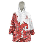 St. George Illawarra Dragons NAIDOC Week 2026 Wearable Blanket Hoodie First Nations of Australia Aboriginal Mascot Rugby