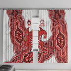 St. George Illawarra Dragons NAIDOC Week 2026 Window Curtain First Nations of Australia Aboriginal Mascot Rugby