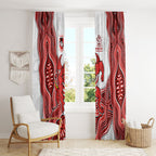 St. George Illawarra Dragons NAIDOC Week 2026 Window Curtain First Nations of Australia Aboriginal Mascot Rugby