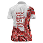 St. George Illawarra Dragons NAIDOC Week 2026 Women Polo Shirt First Nations of Australia Aboriginal Mascot Rugby