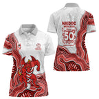 St. George Illawarra Dragons NAIDOC Week 2026 Women Polo Shirt First Nations of Australia Aboriginal Mascot Rugby