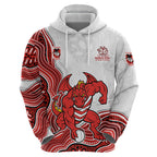 St. George Illawarra Dragons NAIDOC Week 2026 Zip Hoodie First Nations of Australia Aboriginal Mascot Rugby