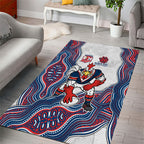 Sydney Roosters NAIDOC Week 2026 Area Rug First Nations of Australia Aboriginal Mascot Rugby