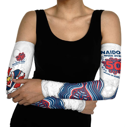 Sydney Roosters NAIDOC Week 2026 Arm Sleeves First Nations of Australia Aboriginal Mascot Rugby