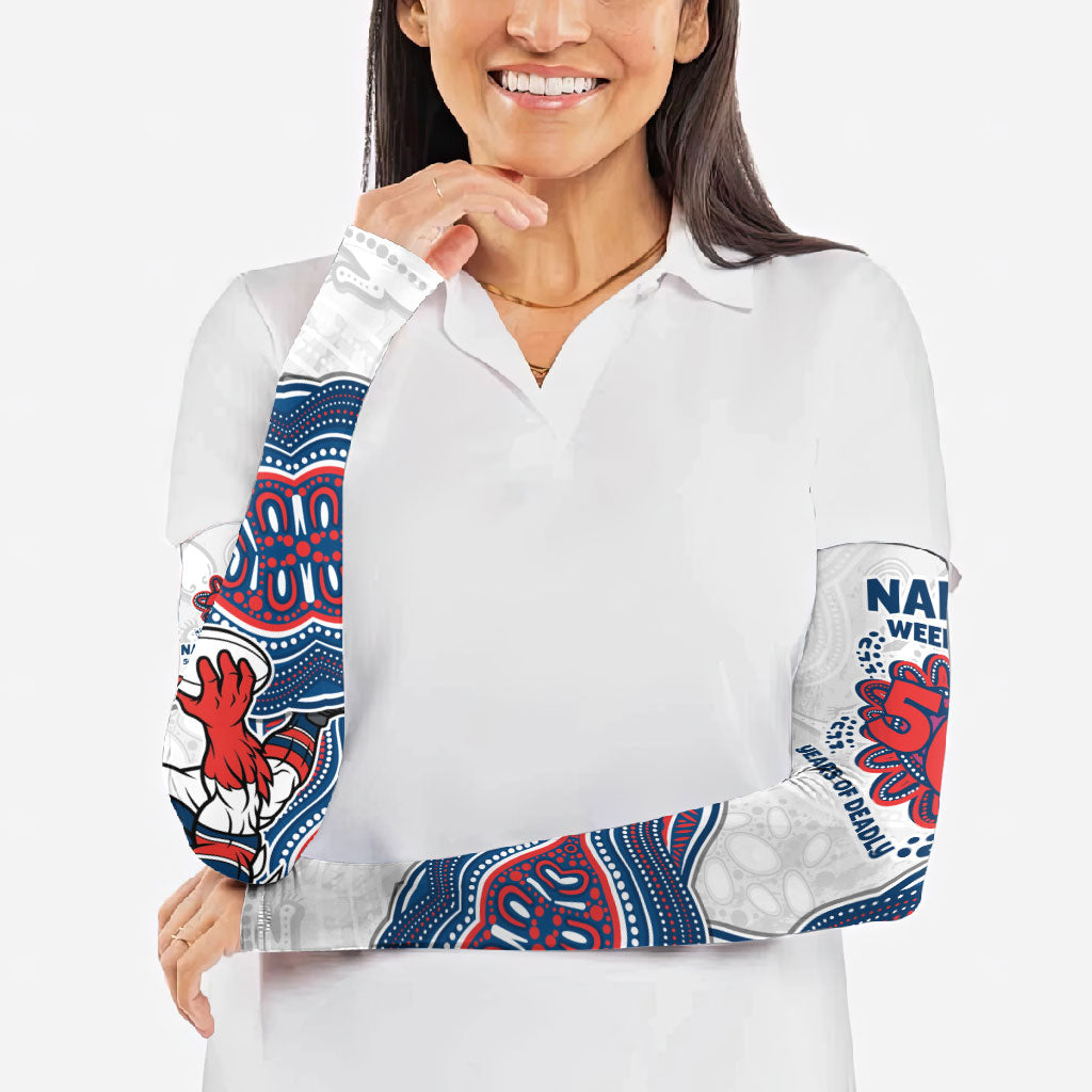 Sydney Roosters NAIDOC Week 2026 Arm Sleeves First Nations of Australia Aboriginal Mascot Rugby
