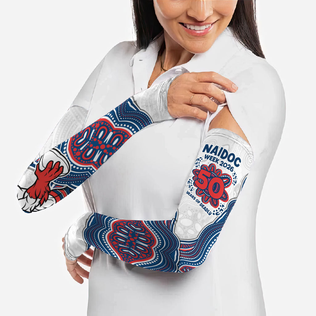 Sydney Roosters NAIDOC Week 2026 Arm Sleeves First Nations of Australia Aboriginal Mascot Rugby