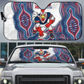 Sydney Roosters NAIDOC Week 2026 Auto Sun Shade First Nations of Australia Aboriginal Mascot Rugby