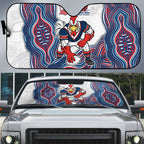 Sydney Roosters NAIDOC Week 2026 Auto Sun Shade First Nations of Australia Aboriginal Mascot Rugby