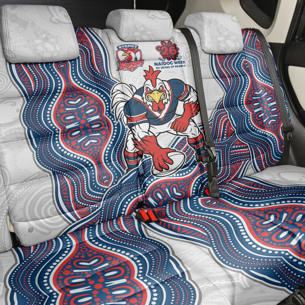 Sydney Roosters NAIDOC Week 2026 Back Car Seat Cover First Nations of Australia Aboriginal Mascot Rugby