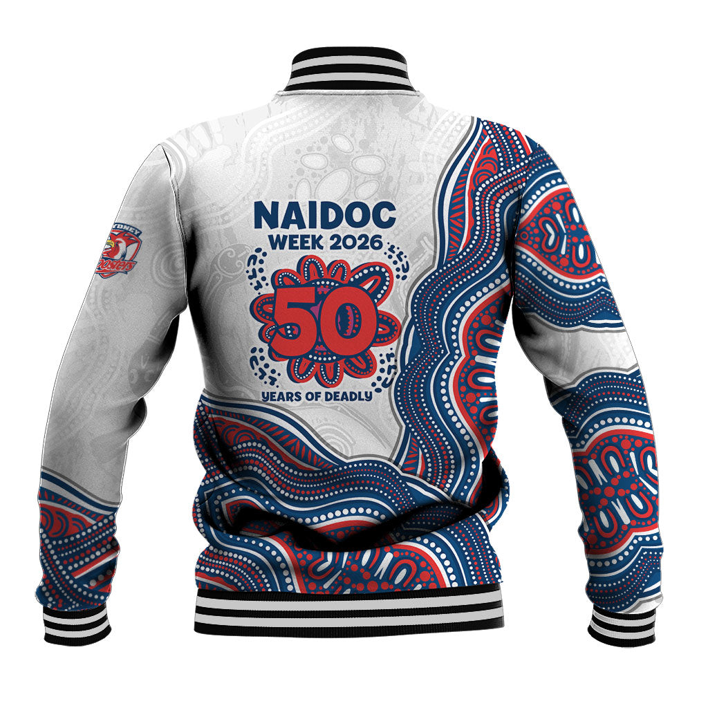Sydney Roosters NAIDOC Week 2026 Baseball Jacket First Nations of Australia Aboriginal Mascot Rugby