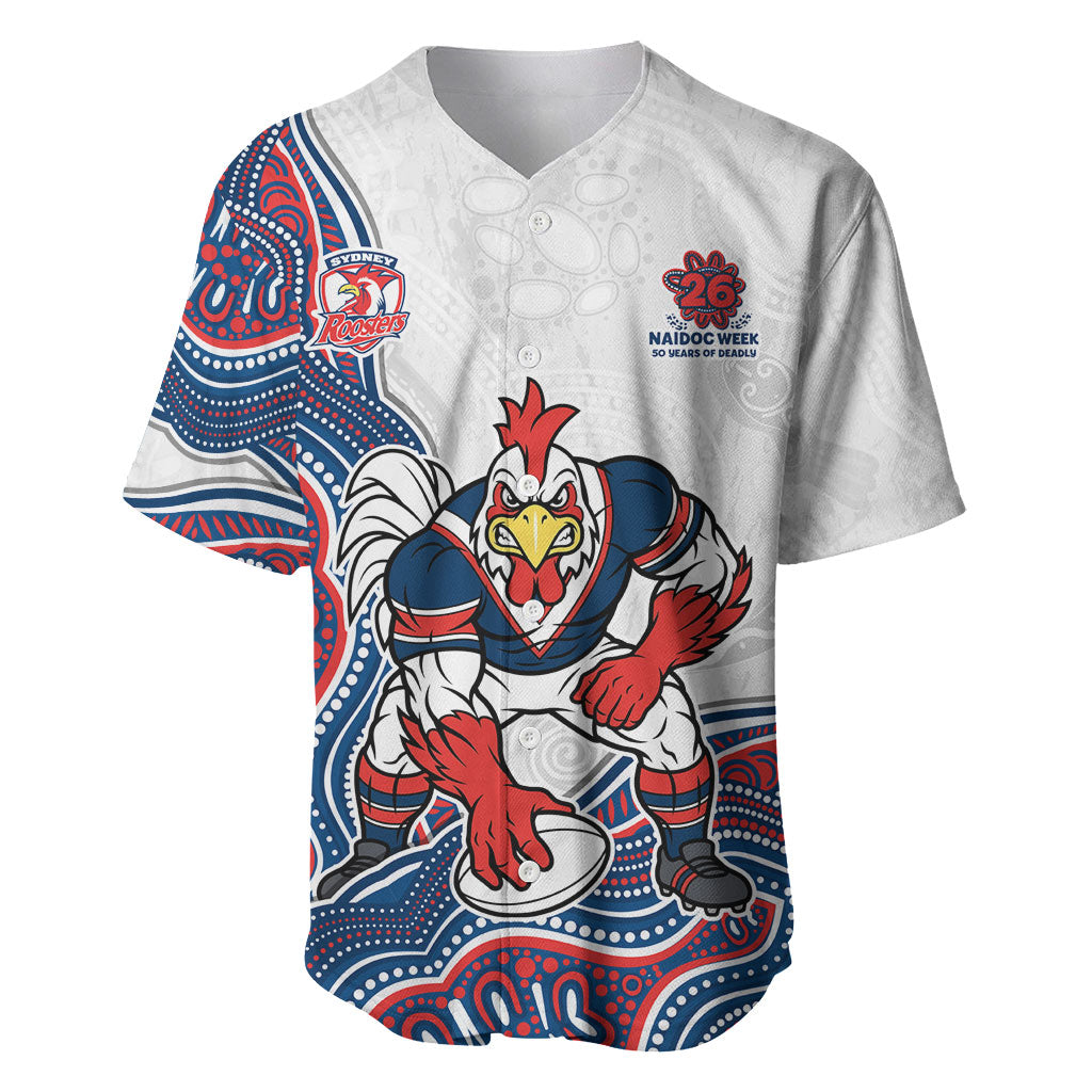 Sydney Roosters NAIDOC Week 2026 Baseball Jersey First Nations of Australia Aboriginal Mascot Rugby