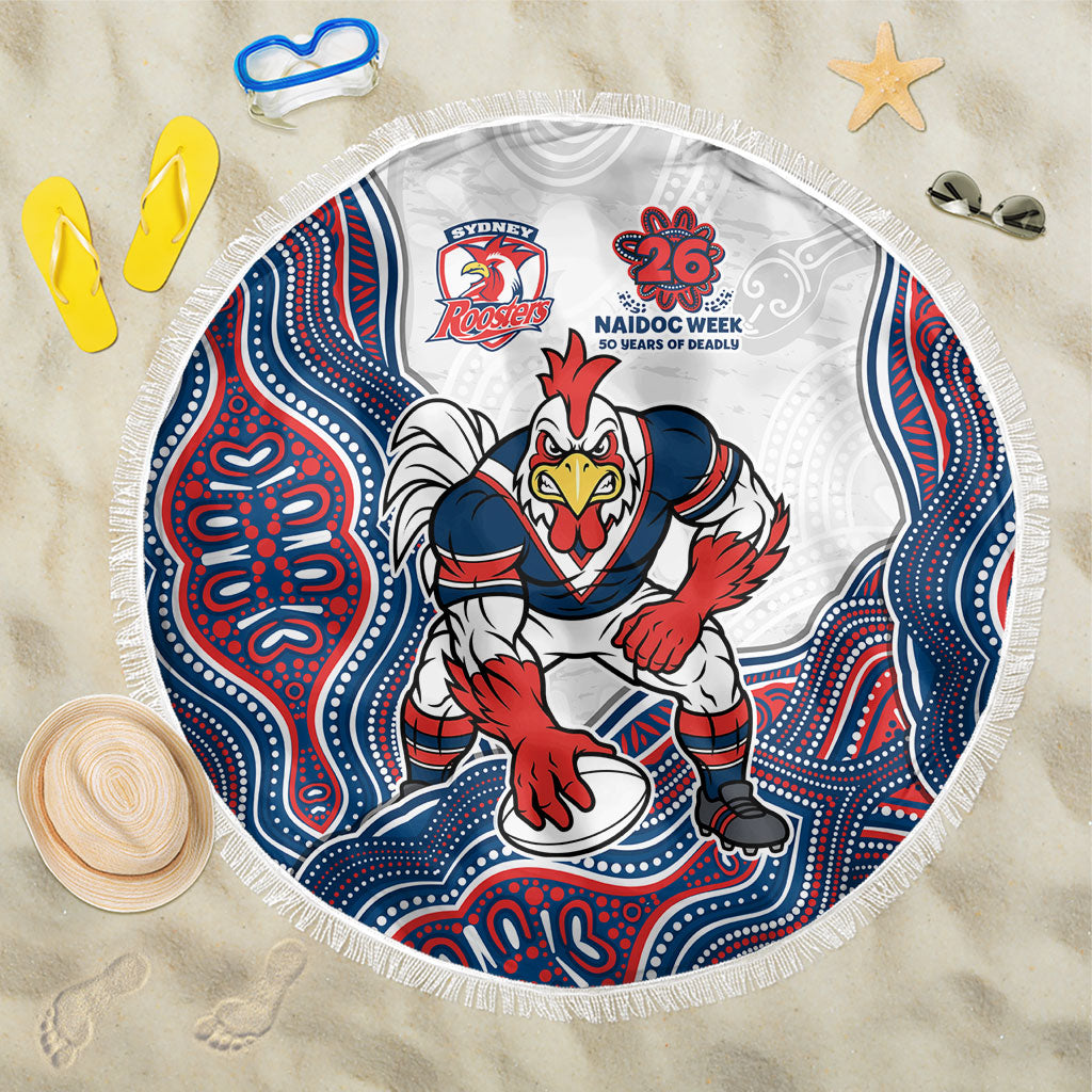 Sydney Roosters NAIDOC Week 2026 Beach Blanket First Nations of Australia Aboriginal Mascot Rugby