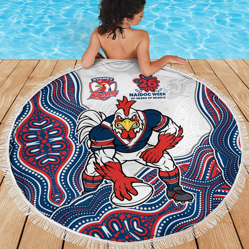 Sydney Roosters NAIDOC Week 2026 Beach Blanket First Nations of Australia Aboriginal Mascot Rugby