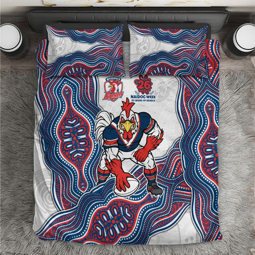 Sydney Roosters NAIDOC Week 2026 Bedding Set First Nations of Australia Aboriginal Mascot Rugby