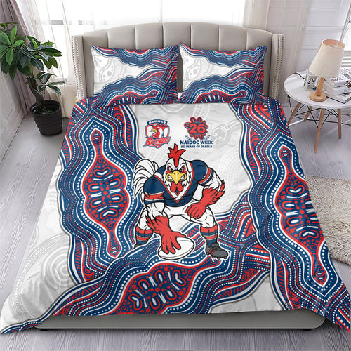Sydney Roosters NAIDOC Week 2026 Bedding Set First Nations of Australia Aboriginal Mascot Rugby
