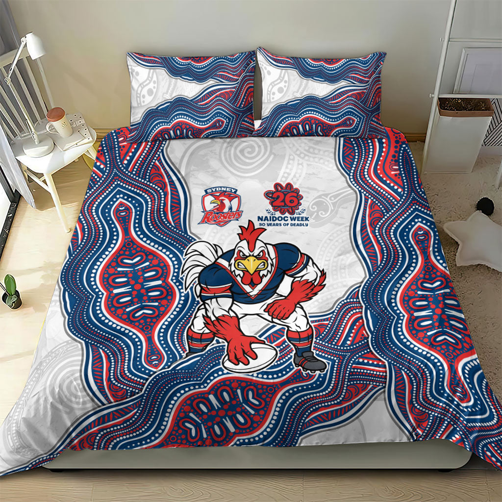 Sydney Roosters NAIDOC Week 2026 Bedding Set First Nations of Australia Aboriginal Mascot Rugby