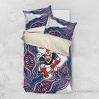 Sydney Roosters NAIDOC Week 2026 Bedding Set First Nations of Australia Aboriginal Mascot Rugby