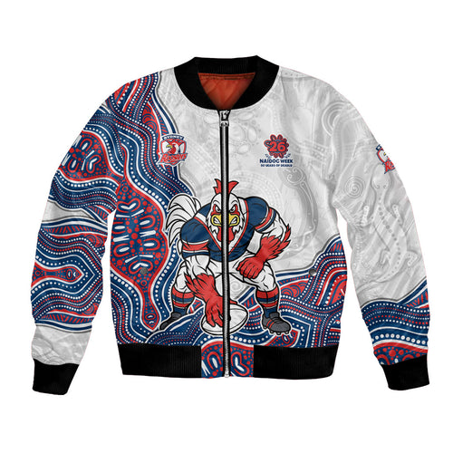Sydney Roosters NAIDOC Week 2026 Bomber Jacket First Nations of Australia Aboriginal Mascot Rugby
