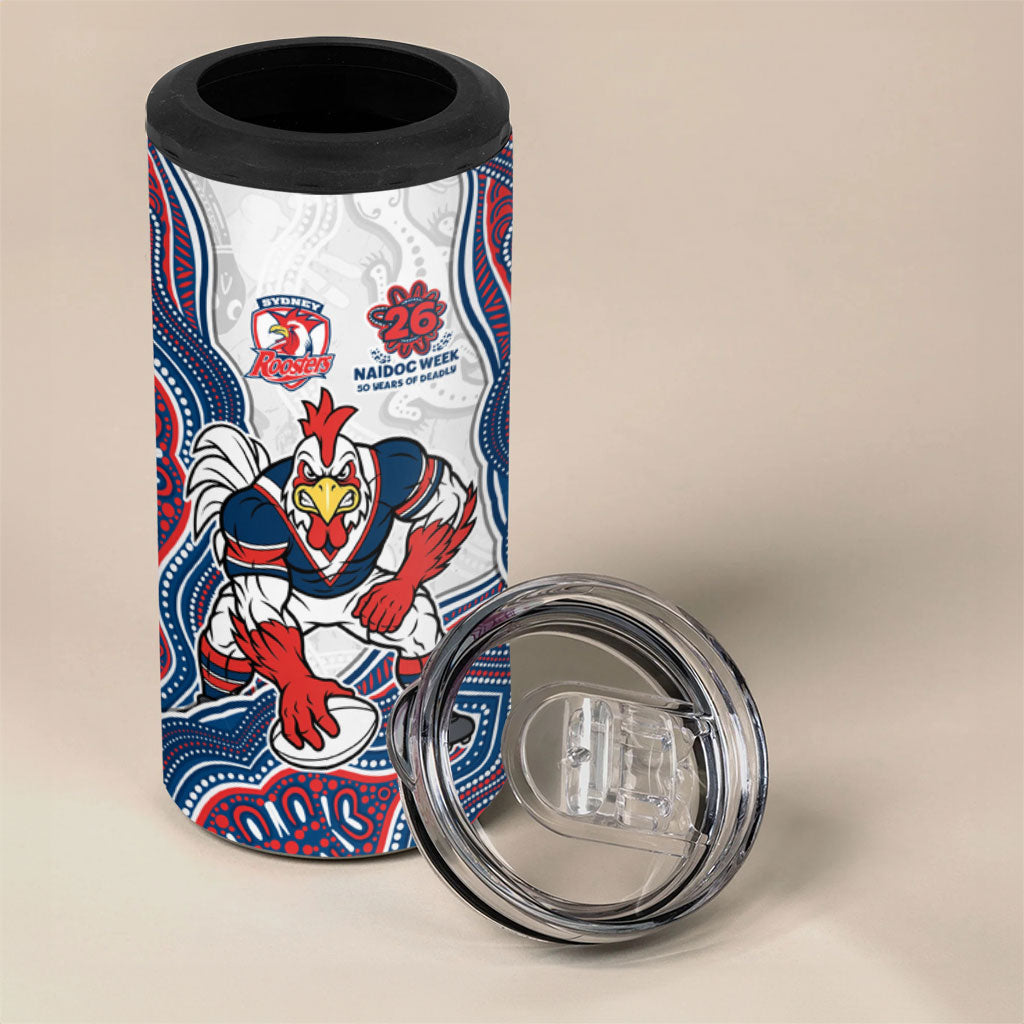 Sydney Roosters NAIDOC Week 2026 4 in 1 Can Cooler Tumbler First Nations of Australia Aboriginal Mascot Rugby