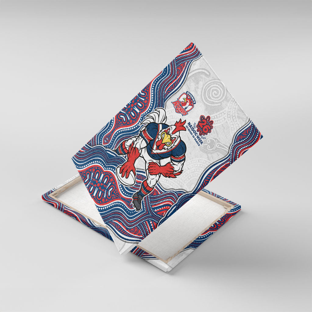 Sydney Roosters NAIDOC Week 2026 Canvas Wall Art First Nations of Australia Aboriginal Mascot Rugby