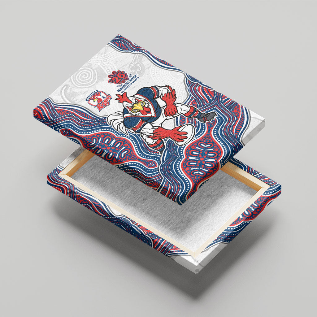 Sydney Roosters NAIDOC Week 2026 Canvas Wall Art First Nations of Australia Aboriginal Mascot Rugby