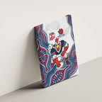 Sydney Roosters NAIDOC Week 2026 Canvas Wall Art First Nations of Australia Aboriginal Mascot Rugby