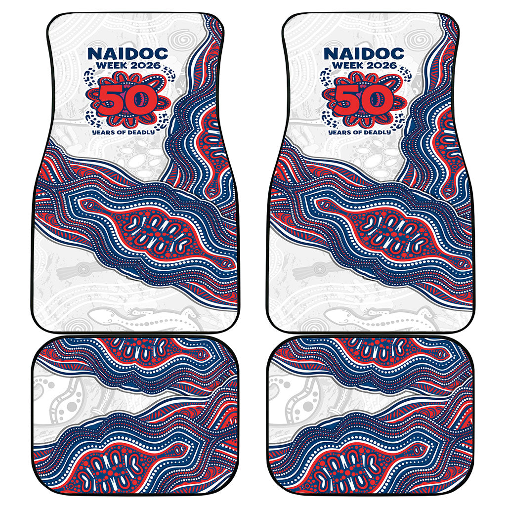 Sydney Roosters NAIDOC Week 2026 Car Mats First Nations of Australia Aboriginal Mascot Rugby