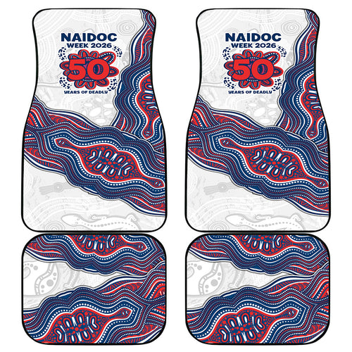 Sydney Roosters NAIDOC Week 2026 Car Mats First Nations of Australia Aboriginal Mascot Rugby