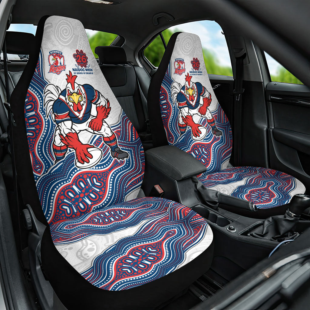 Sydney Roosters NAIDOC Week 2026 Car Seat Cover First Nations of Australia Aboriginal Mascot Rugby
