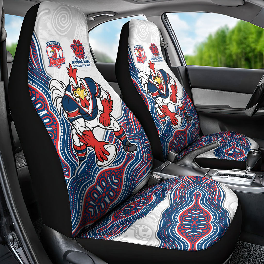 Sydney Roosters NAIDOC Week 2026 Car Seat Cover First Nations of Australia Aboriginal Mascot Rugby