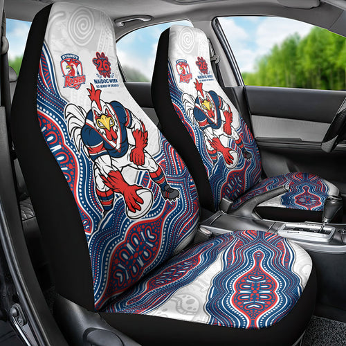 Sydney Roosters NAIDOC Week 2026 Car Seat Cover First Nations of Australia Aboriginal Mascot Rugby