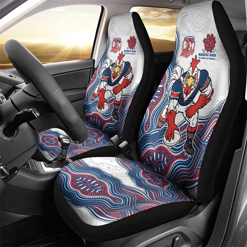 Sydney Roosters NAIDOC Week 2026 Car Seat Cover First Nations of Australia Aboriginal Mascot Rugby