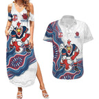 Sydney Roosters NAIDOC Week 2026 Couples Matching Summer Maxi Dress and Hawaiian Shirt First Nations of Australia Aboriginal Mascot Rugby
