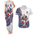 Sydney Roosters NAIDOC Week 2026 Couples Matching Tank Maxi Dress and Hawaiian Shirt First Nations of Australia Aboriginal Mascot Rugby