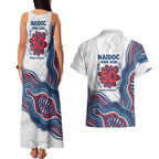 Sydney Roosters NAIDOC Week 2026 Couples Matching Tank Maxi Dress and Hawaiian Shirt First Nations of Australia Aboriginal Mascot Rugby