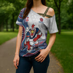 Sydney Roosters NAIDOC Week 2026 Cross Shoulder Shirt First Nations of Australia Aboriginal Mascot Rugby