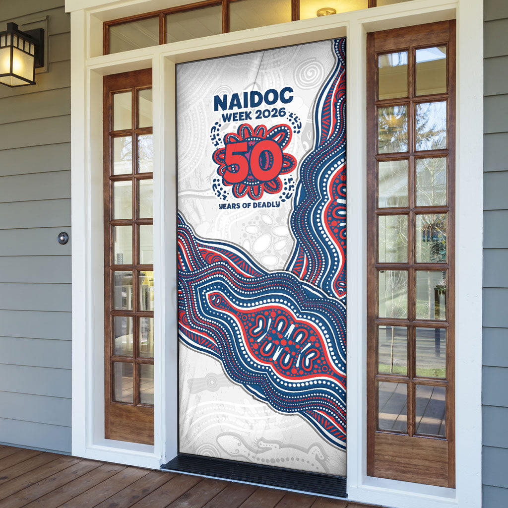 Sydney Roosters NAIDOC Week 2026 Door Cover First Nations of Australia Aboriginal Mascot Rugby