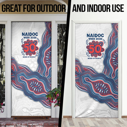 Sydney Roosters NAIDOC Week 2026 Door Cover First Nations of Australia Aboriginal Mascot Rugby