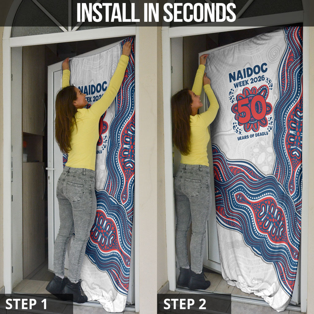 Sydney Roosters NAIDOC Week 2026 Door Cover First Nations of Australia Aboriginal Mascot Rugby
