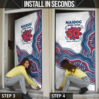 Sydney Roosters NAIDOC Week 2026 Door Cover First Nations of Australia Aboriginal Mascot Rugby