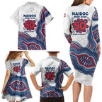 Sydney Roosters NAIDOC Week 2026 Family Matching Long Sleeve Bodycon Dress and Hawaiian Shirt First Nations of Australia Aboriginal Mascot Rugby