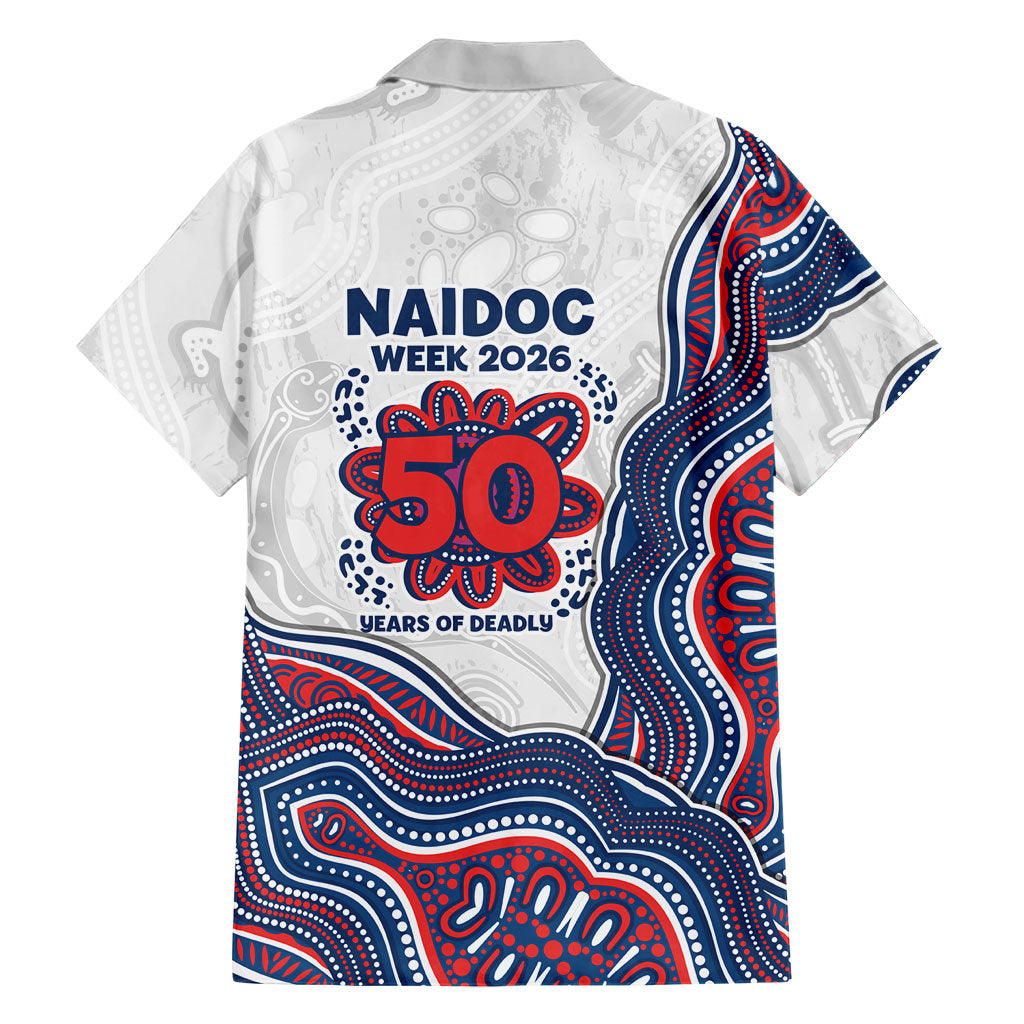 Sydney Roosters NAIDOC Week 2026 Family Matching Off Shoulder Maxi Dress and Hawaiian Shirt First Nations of Australia Aboriginal Mascot Rugby